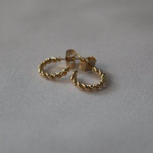 NEW 14K Gold Dipped Earrings
